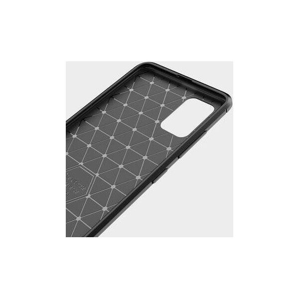 Carbon Lux CASE ETUI CARBON LUX CZARNY HUAWEI MATE 40 standard
