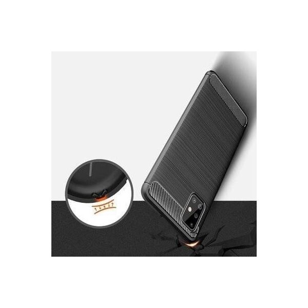 Carbon Lux CASE ETUI CARBON LUX CZARNY HUAWEI MATE 40 standard