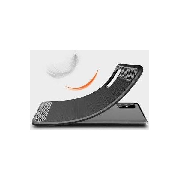 Carbon Lux CASE ETUI CARBON LUX CZARNY HUAWEI MATE 40 standard