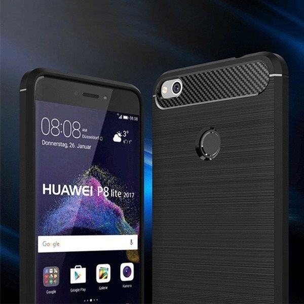 Carbon Lux CASE ETUI CARBON LUX CZARNY XIAOMI REDMI NOTE 9 5G standard
