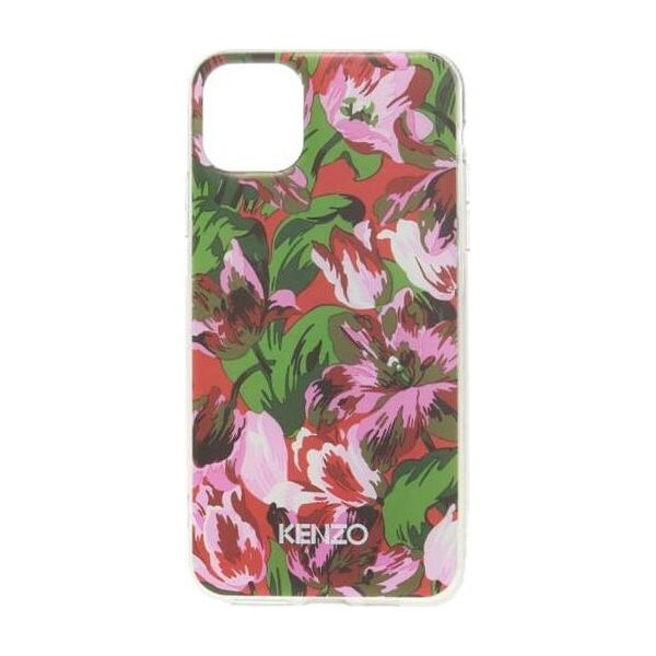 Kenzo KENZO ORYGINALNE ETUI FA5COKXIPVSR IPHONE 11 PRO MAX KWIATY RÓŻOWO-CZERWONE standard