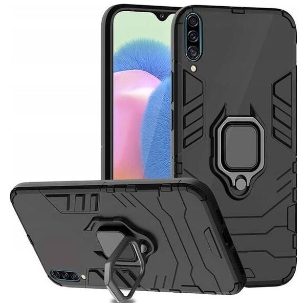 ETUI ARMOR RING MAGNETIC SAMSUNG GALAXY A72 5G CZARNY standard
