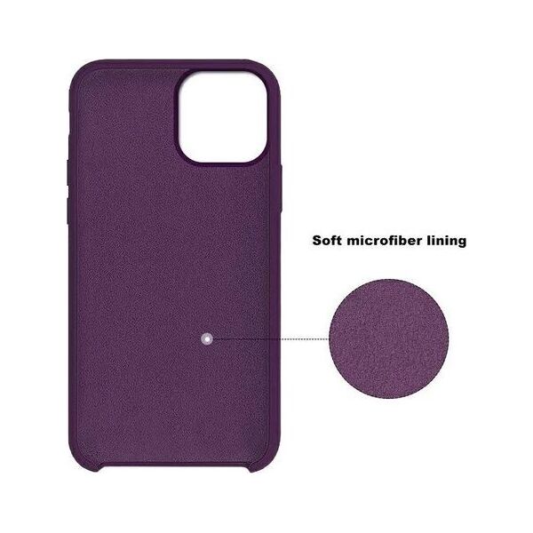 ETUI SILICONE CASE SAMSUNG GALAXY A72 CIEMNY FIOLET standard