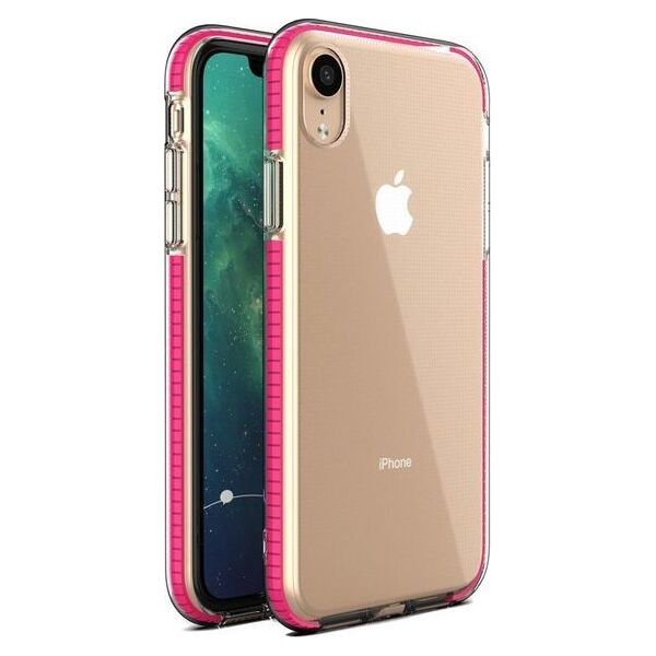 VERGE CASE ETUI ŻELOWE IPHONE XR RÓŻOWY standard