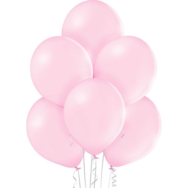 Belball Balony pastelowe Jasnoróżowe, B105, 30 cm, 100 szt.