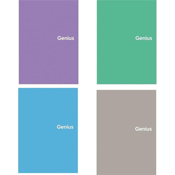 Astra-papier Kołozeszyt A6/80K kratka Genius mini 2 (4szt)
