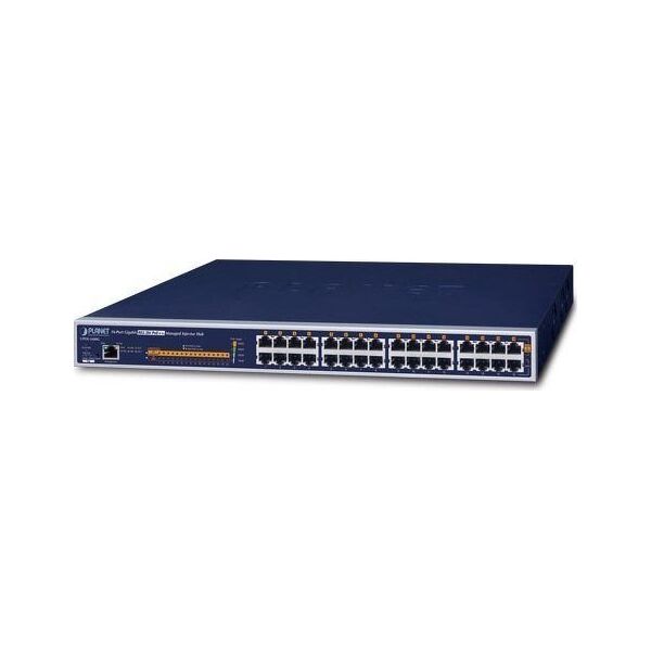 Switch Planet PLANET POE INJECTOR HUB UPOE-1600G 16-PORT 60W