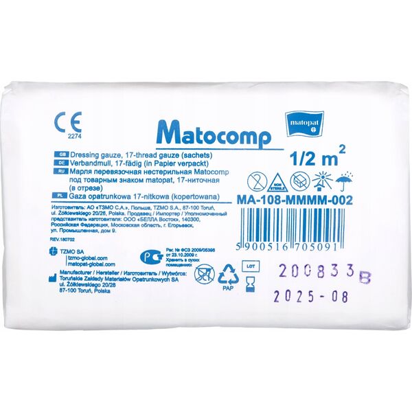 Matopat GAZA BAW. NWYJ. 1/2 M2 17N TZMO