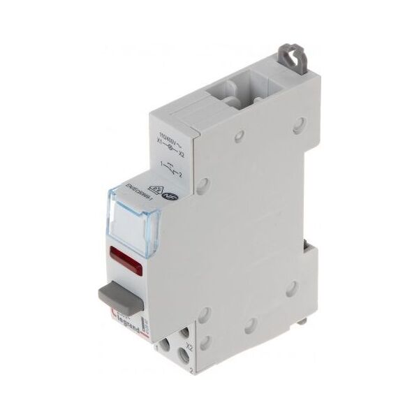 Legrand ŁĄCZNIK PRZYCISKOWY POJEDYNCZY MONOSTABILNY Z LAMPKĄ LE-412940 1X&nbsp|NC 20&nbsp|A LEGRAND