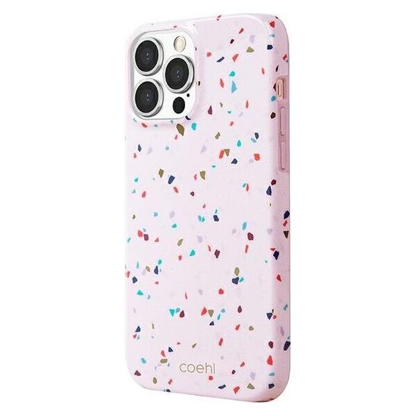 Uniq Etui UNIQ Coehl Terrazzo Apple iPhone 13 Pro Max różowy/blush pink