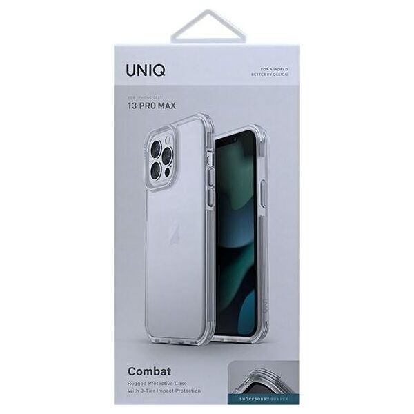 Uniq Etui UNIQ Combat Apple iPhone 13 Pro Max przezroczysty/crystal clear