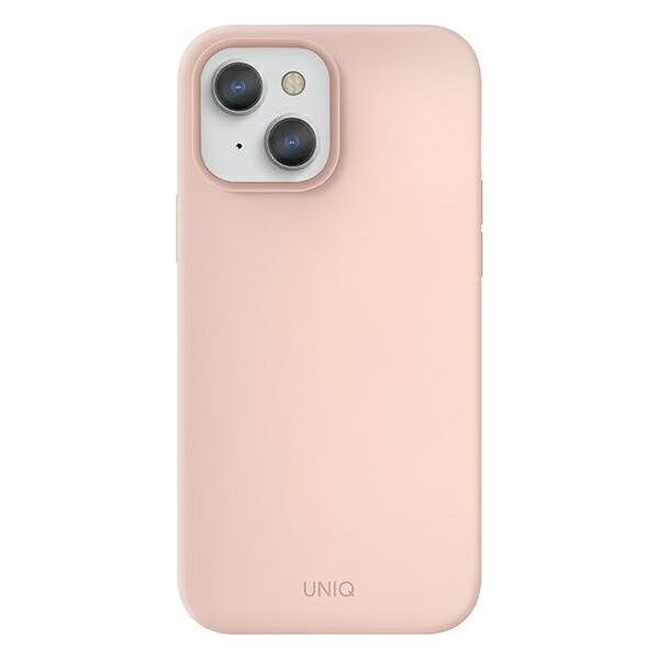 Uniq Etui UNIQ Lino Apple iPhone 13 różowy/blush pink