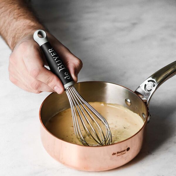 Patelnia De Buyer De Buyer Prima Matera Sauté Pan Copper/steel 16cm straight ind.