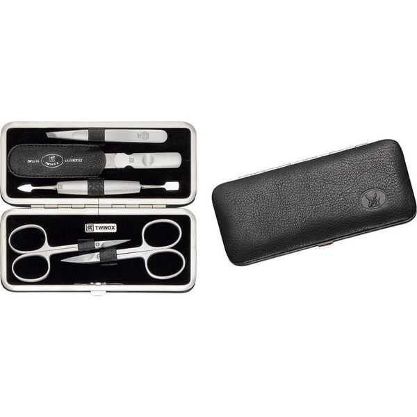 Zwilling Zwilling TWINOX Yak leather case, black, 5 pc.