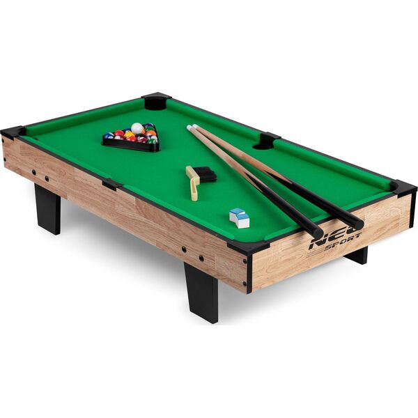 Neo-Sport Stół do gry multi, drewniany 4w1 80x43x30 cm (NS-800)