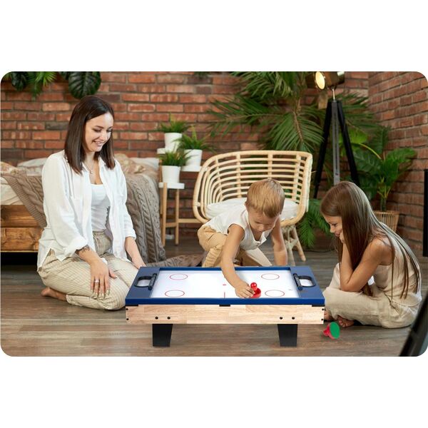 Neo-Sport Stół do gry multi, drewniany 4w1 80x43x30 cm (NS-800)