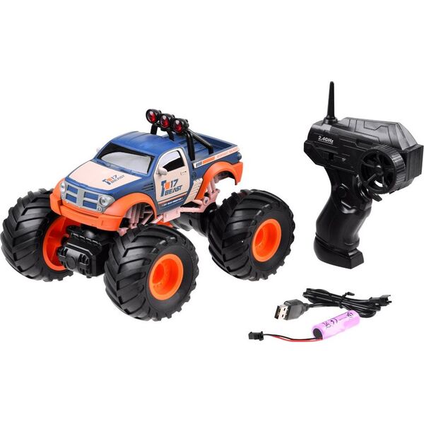 Jokomisiada Autko Monster Truck Big Foot pilot 2.4GHz RC0563