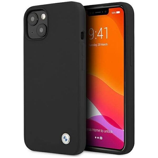 BMW Etui BMW BMHCP13SSILBK Apple iPhone 13 mini czarny/black hardcase Silicone Signature