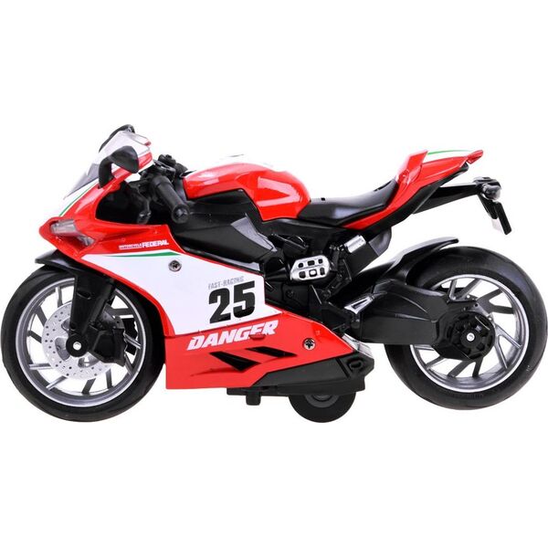 Jokomisiada Diecast model Motocykl z naciągiem zabawka ZA3933