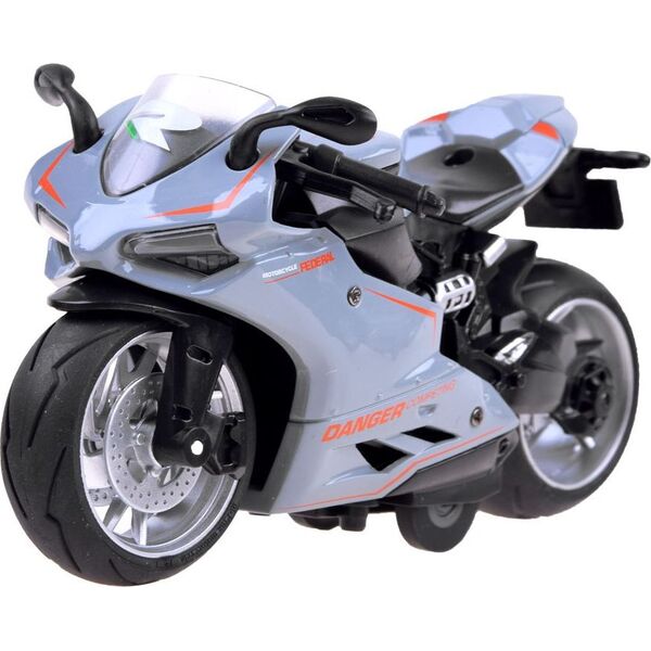 Jokomisiada Diecast model Motocykl z naciągiem zabawka ZA3933