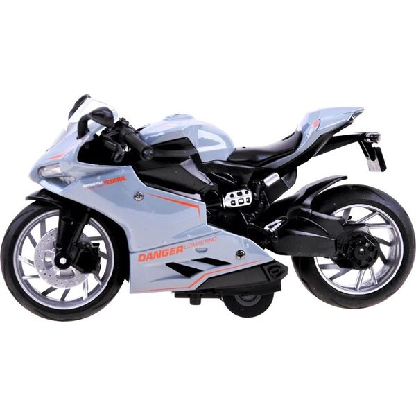 Jokomisiada Diecast model Motocykl z naciągiem zabawka ZA3933