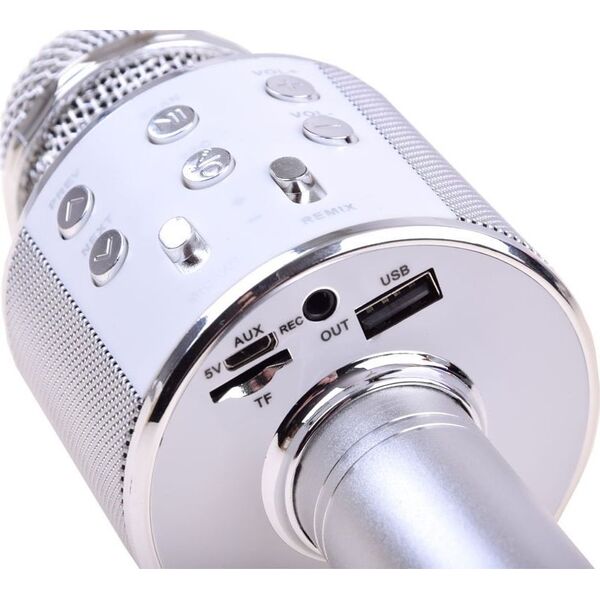 Mikrofon Jokomisiada Bezprzewodowy Karaoke z głośnikiem (IN0136)
