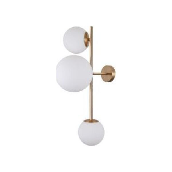 Kinkiet Italux Kinkiet ścienny LED Ready do salonu nowoczesny Italux Vailante kule WL-31221-3-HBR
