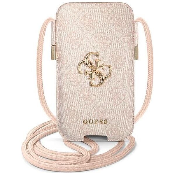 Guess Torebka Guess GUPHL4GMGPI 6,7 cala różowy/pink hardcase 4G Big Metal Logo