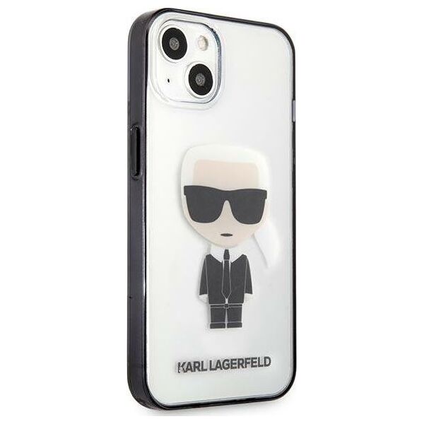 Karl Lagerfeld Etui Karl Lagerfeld KLHCP13SHIKCK Apple iPhone 13 mini transparent Ikonik Karl