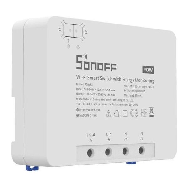 Sonoff Inteligentny przełącznik WiFi POWR3