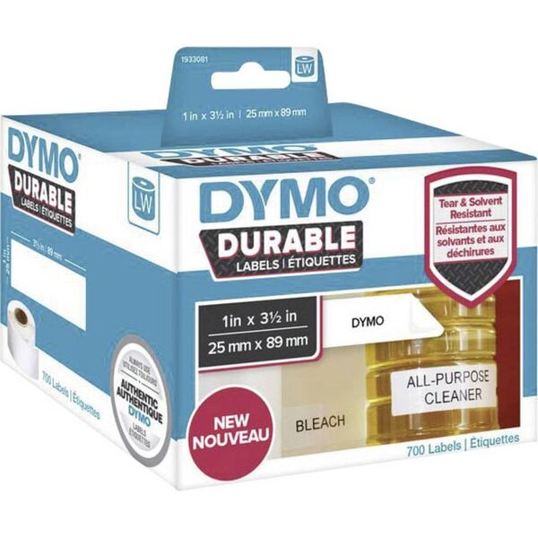 Dymo Durable etykieta wielofunkcyjna 25mmx89mm