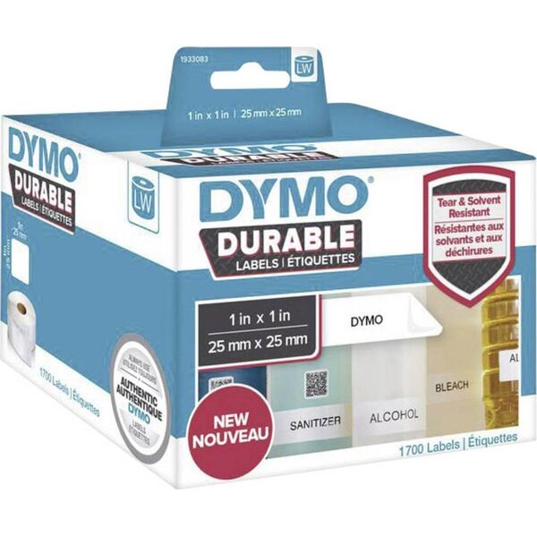 Dymo DYMO Etiketten Kunststoff weiß