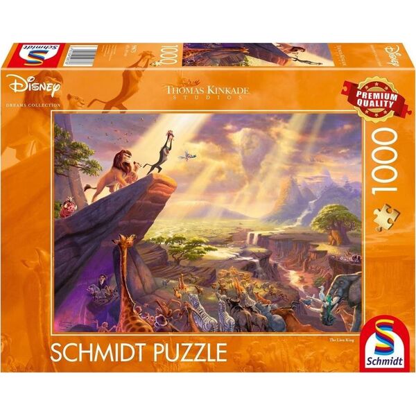 SCHMIDTS Puzzle PQ 1000 Król Lew G3