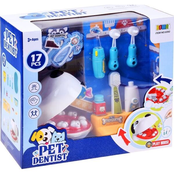 Jokomisiada Zabawka Lekarz Chory Ząbek Pies u Dentysty ZA3232