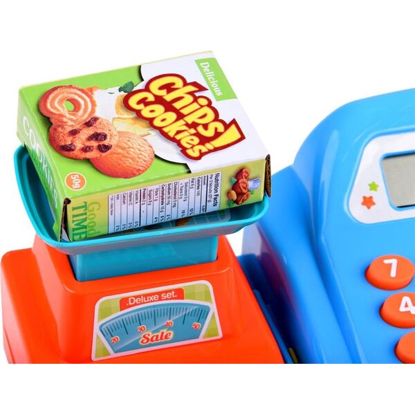 Jokomisiada Zabawka Kasa fiskalna + waga zabawa w sklep (ZA3851)