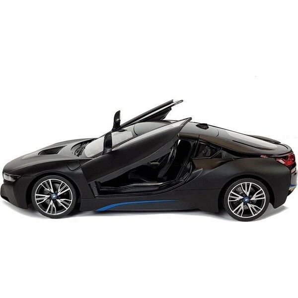 Rastar Auto R/C BMW i8 Rastar 1:14 Czarny Drzwi Automatyczne