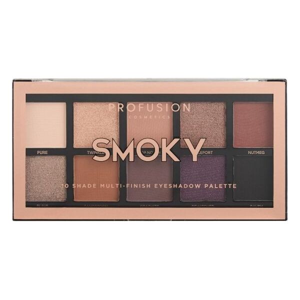 ProFusion Profusion Smoky Eyeshadow Palette paleta 10 cieni do powiek