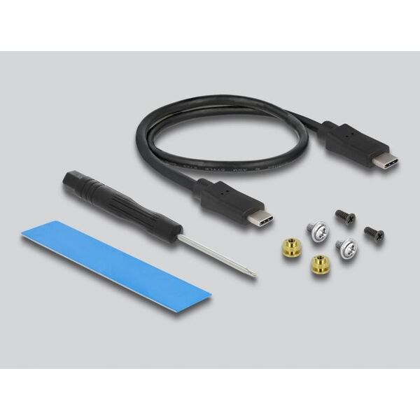 Kieszeń Delock M.2 PCIe NVMe - USB-C 3.2 Gen 2 (42004)