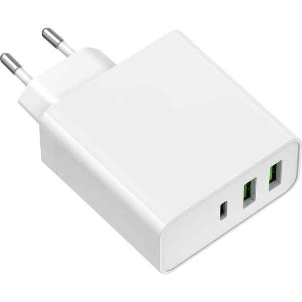 Ładowarka Platinet Wall Charger 2x USB-A 1x USB-C  (PLCUPD65W)