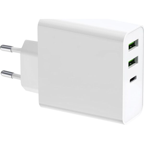 Ładowarka Platinet Wall Charger 2x USB-A 1x USB-C  (PLCUPD65W)