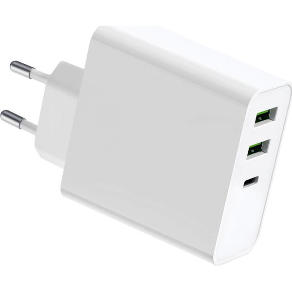 Ładowarka Platinet Wall Charger 2x USB-A 1x USB-C  (PLCUPD65W)