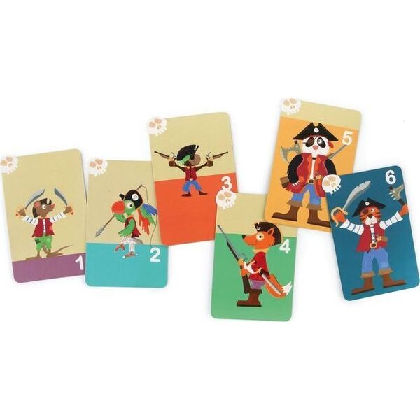Scratch Scratch, Gra logiczna 4 w 1 - Karty Wyprawa Pirata