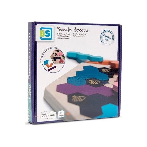 BS Toys BS Toys, Gra Puzzzzzzle od pszczółki