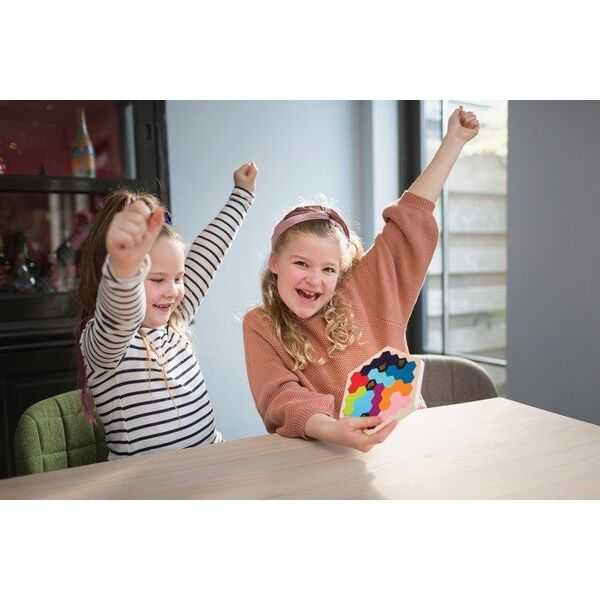 BS Toys BS Toys, Gra Puzzzzzzle od pszczółki