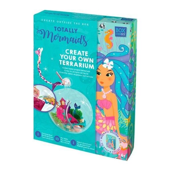 Box Candiy Box Candiy, zestaw kreatywny Terrarium Syrenka