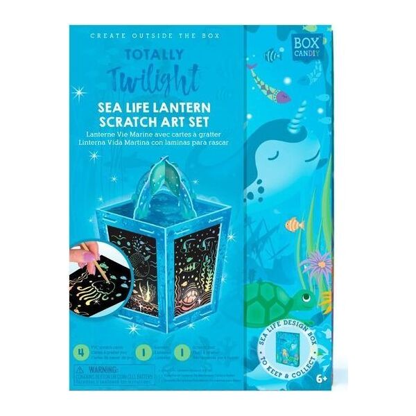 Box Candiy Box Candiy, zestaw kreatywny zdrapka Lampion Ocean