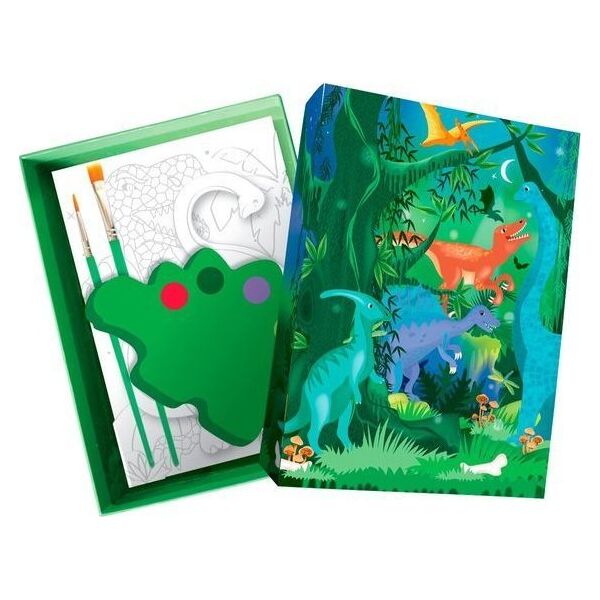 Box Candiy Box Candiy, zestaw artystyczny Akwarele dinozaury