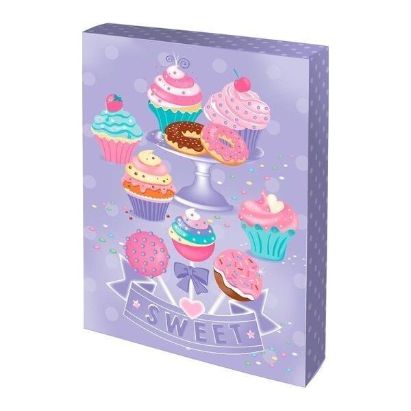 Box Candiy Box Candiy, zestaw artystyczny Akwarele muffinki