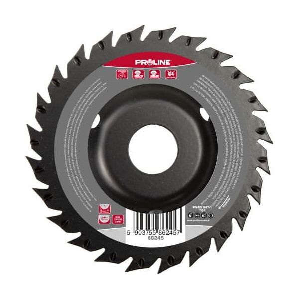 Pro-Line TARCZA WYPUKŁA TARNIK GRUBE ZĘBY Z PIŁĄ 115MM PROLINE