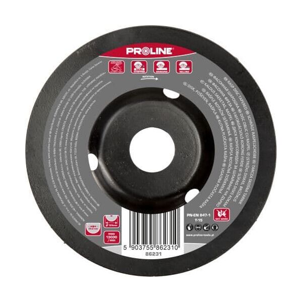 Profix TARCZA SKOŚNA TARNIK ŚREDNIE ZĘBY TYP A 125MM PROLINE